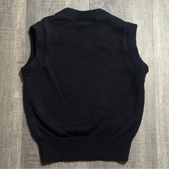 💞 Size Youth Extra Small Navy Blue “Cataldo Catholic School” Sweater Vest - Picture 2 of 3